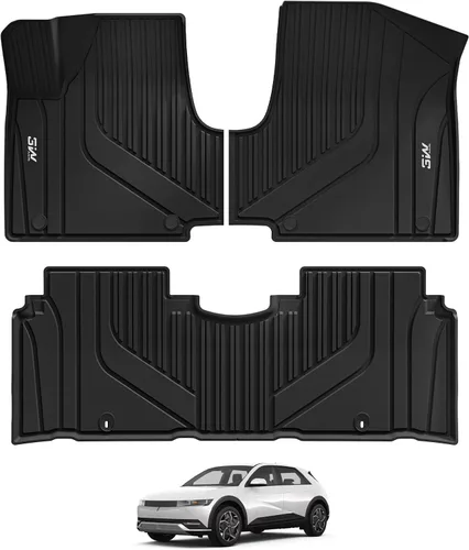 Miniatura 17 de 3W Alfombrillas de Piso Compatibles con Hyundai Tucson 2022-2025 2026 (No para Híbrido), Forros de Piso de Automóvil TPE para Todo Clima de Ajuste