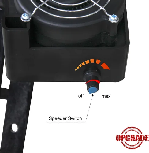 Miniatura 6 de DC12V Soplador de Aire para Iniciar Fuego de Barbacoa Soplador de Cocina Soplador de Parrilla para Big Green Egg y Kamado Joe Classic, Reduce
