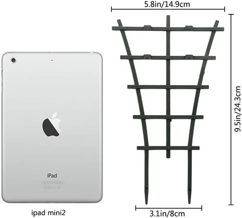 Miniatura 2 de Feitore Enrejado para plantas de interior, 6 piezas de enrejado apilable para plantas trepadoras de interiores, enrejado de escalada para plantas
