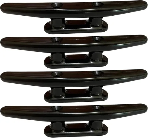 Tacos de nailon negro para kayak, 3 pulgadas, 4 pulgadas, 5 pulgadas, 6 pulgadas, 8 pulgadas 6"-4PCS