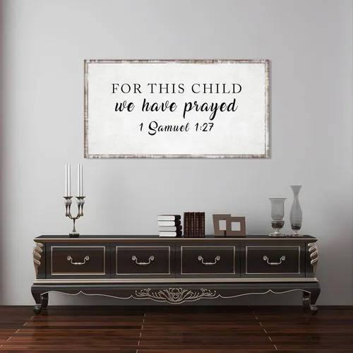 Miniatura 8 de Decoración de pared inspiradora – Arte de pared cristiano y decoración de pared familiar – Decoración de pared con versículos de la Biblia, Citas