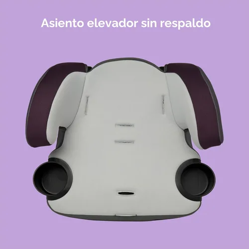 Miniatura 9 de Baby Trend Hybrid SI - Asiento elevador combinado 3 en 1 con protección contra impactos laterales, Dash Plum