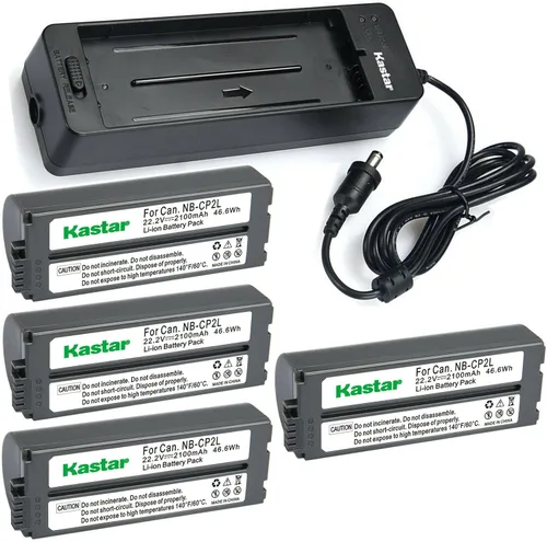 Miniatura 7 de Kastar Cargador CG-CP200 para baterías Canon: NB-CP1L, NB-CP2L, NB-CP2LH