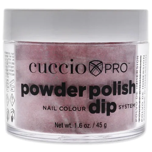Miniatura 8 de Cuccio Esmalte de uñas en polvo de color, laca para manicura y pedicura, polvo altamente pigmentado que está finamente molido, acabado fuerte