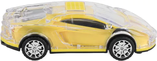 Miniatura 8 de Altavoz Bluetooth retro con forma de coche, altavoz Bluetooth portátil con luces, batería de 1500 mAh, 32 GB expandible