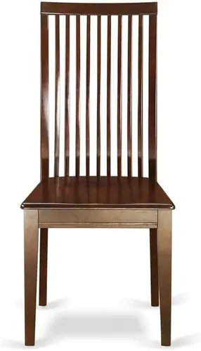 Miniatura 6 de East West Furniture DLIP3-BMK-W Juego de mesa y sillas de cocina de 3 piezas contiene una mesa de comedor redonda con gotas y 2 sillas de comedor