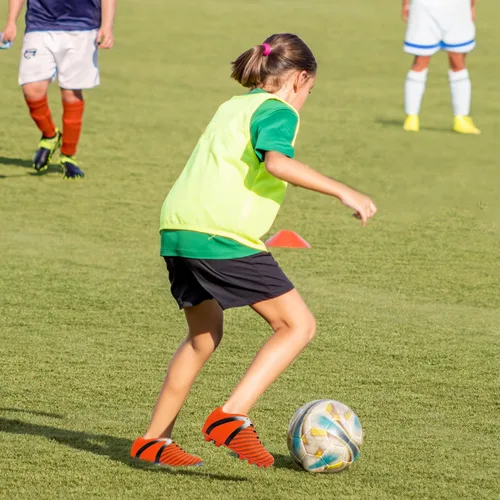 Miniatura 6 de Vizari USA Impact - Botines de fútbol para niños, zapatos de fútbol firme para jóvenes, diseño transpirable para niños pequeños, niños pequeños