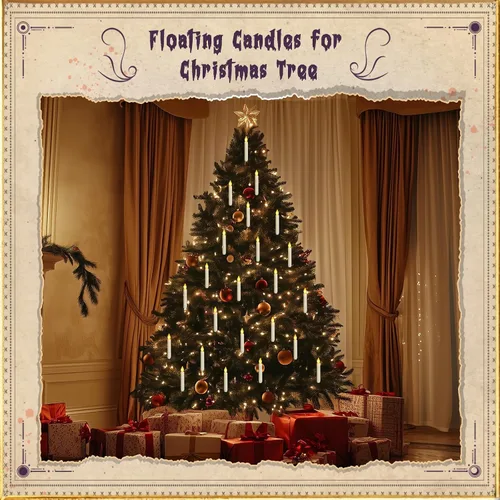 Miniatura 8 de Homemory Vela Flotante con Control Remoto de Varita, 12 Piezas Candelabros Mágicos Decoraciones de Bruja, Velas Cónicas Amarillas Cálidas Sin Llama