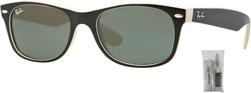 Miniatura 2 de Ray-Ban RB2132 NEW WAYFARER - Gafas de sol para hombres y mujeres paquete con kit de cuidado de gafas de cortesía de diseñador iWear