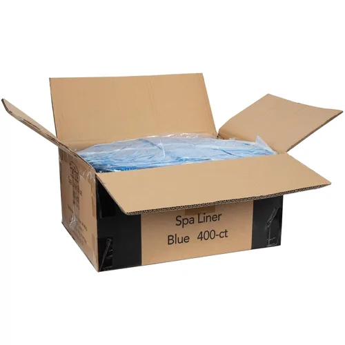 Miniatura 7 de ForPro Professional Collection Revestimientos de spa, aptos para todos los spas de pedicura, forros desechables, azul, 400