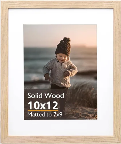 Miniatura 112 de KINLINK 3.5x5 Picture Frame, Ash Black Solid Wood Frame with Plexiglass for Table Top and Wall Mounting, Photo Frame for Horizontal or Vertical