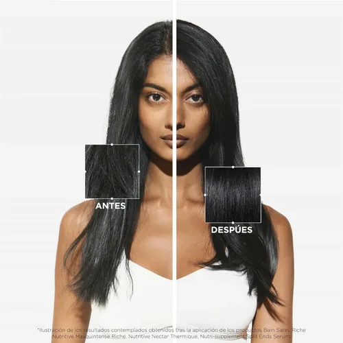 Miniatura 5 de Kérastase Nutritive Lait Vital Acondicionador Hidratante Para Cabello Fino a Medio Seco - Ilumina el Cabello Brillante y Desenreda Fácilmente, Con