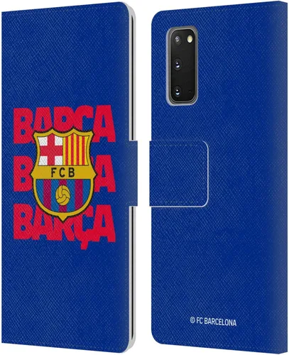 Miniatura 97 de Head Case Designs Funda de piel con licencia oficial del FC Barcelona Barca Crest Graphics para Samsung Galaxy A06 4G