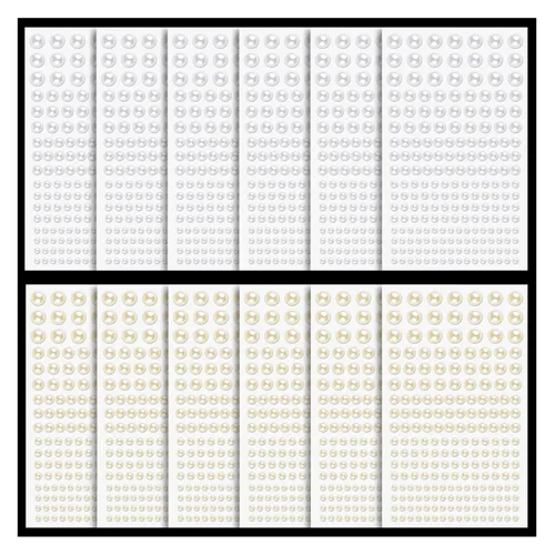 Miniatura 14 de 900 calcomanías de diamantes de imitación en gemas autoadhesivas coloridas para la cara, 0.157 pulgadas, joyas de cristal adhesivas para el cuerpo