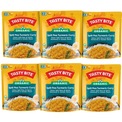 Miniatura 14 de Tasty Bite - Lentejas Madras de 3 frijoles, orgánico, 10 onzas, 6 unidades (paquete de 6)