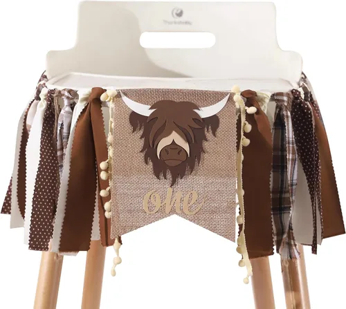 Miniatura 6 de Cartel de primer cumpleaños para silla alta – Rodeo de vaquero para decoración de tela de fiesta, baby shower, guirnalda de fondo para accesorios