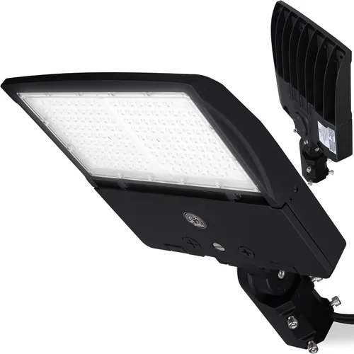Miniatura 8 de RuggedGrade NextGen III - Luz LED para caja de zapatos de 300 W, 42,000 lúmenes, blanco brillante de 5000 K, montaje de brazo, 277-480 V, carcasa