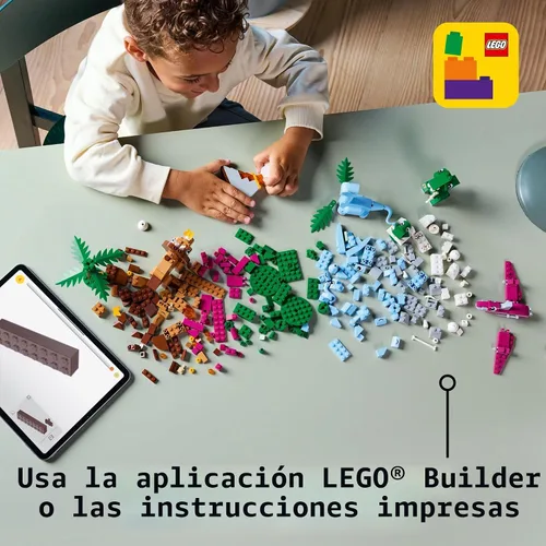 Miniatura 6 de LEGO Clásico Juguetes Creativos Dinosaurios - Bloques de Construcción para Niños, Niños y Niñas, Edades 5+ - Juguetes Educativos y de Aprendizaje