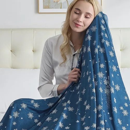 Miniatura 12 de OIGAE - Manta de enfriamiento para quienes se acaloran al dormir - Manta fría y ligera de verano para sudores nocturnos Perfecta para la cama