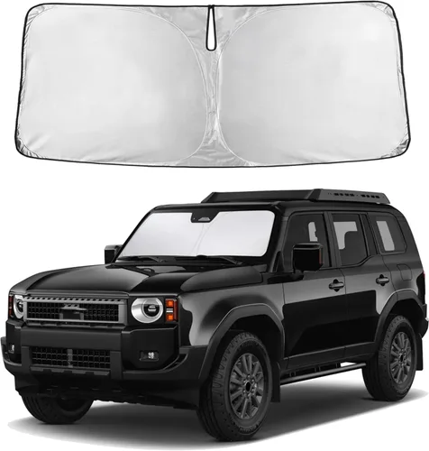 Miniatura 50 de EcoNour Parasol para parabrisas compatible con Hyundai Tucson 2016-2019 2020 2021, visera solar para parabrisas delantero y ventana, bloqueador
