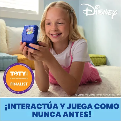Miniatura 3 de Bitzee, Disney con 30 personajes interactivos en el interior, reacciona a deslizamientos, inclinaciones y toques, juguetes de Disney y regalos