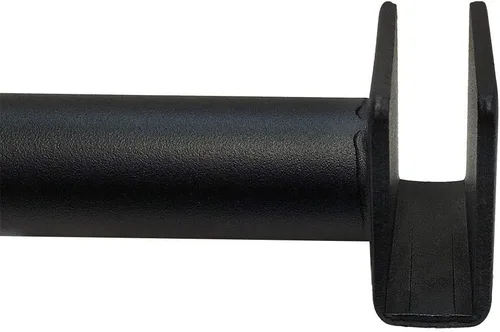 Miniatura 4 de 2 PC 12 "Negro Mate Soporte Estante Soporte Hangrail Rack Display