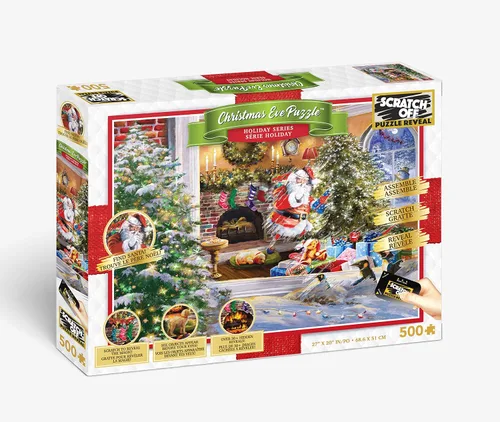Miniatura 4 de 4D Cityscape Puzzle - Scratch Off - Rompecabezas de la víspera antes de Navidad