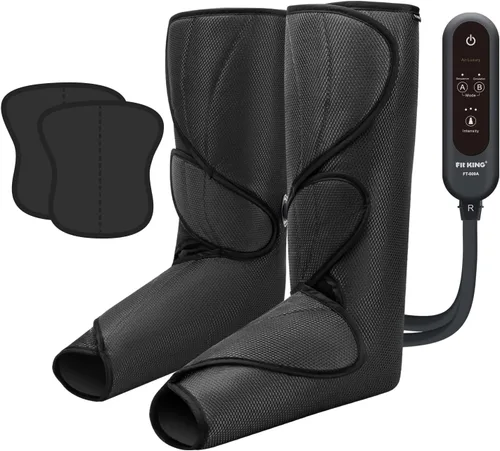 Miniatura 6 de FIT KING - Masajeador de piernas por compresión de aire para circulación para aliviar el dolor, la hinchazón, el edema, el SPI, regalo ideal