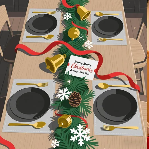 Miniatura 7 de 2 guirnaldas de pino Norfolk de Navidad, 6 pies de tacto real, artificiales, de invierno, para mesa, chimenea, valla de pared, escalera, ventana