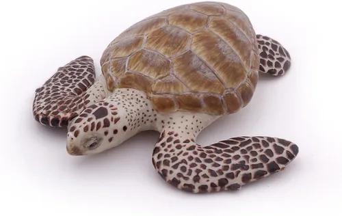 Miniatura 4 de Papo - Figura realista de tortuga marina boba - A partir de 3 años - Colección de vida marina - Animales marinos educativos - Juguete de idea