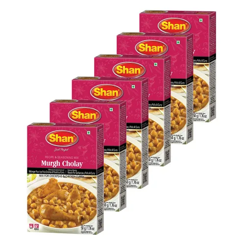 Miniatura 158 de Shan Korma Recipe and Seasoning Mix 1.76 oz (50g) - Spice Powder for Traditional Meat in Yogurt Sauce - Suitable for Vegetarians - Airtight Bag in a