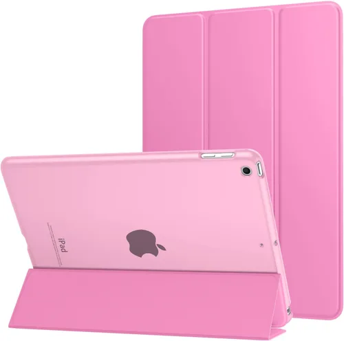 Miniatura 24 de MoKo Funda para iPad 9.7 2018/2017 de 5ª / 6ª Generación - Funda delgada y ligera con soporte para Smartphone con parte trasera translúcida
