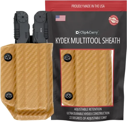 Clip & Carry Kydex - Funda multiherramienta para Gerber Diesel, fabricada en Estados Unidos (multiherramienta no incluida)