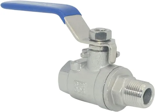 Miniatura 15 de DAN SPEED Válvula de bola de puerto completo macho x hembra de acero inoxidable S304 resistente para agua, aceite y gas, 1000WOG (1/2 pulgada)