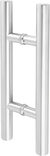Miniatura 8 de Alise Manija de puerta de ducha, manija de puerta corrediza de vidrio de 16 pulgadas, manija trasera a trasera, compatible con vidrio de 1/8 a 3/5
