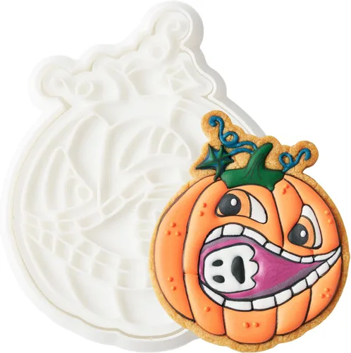 Miniatura 25 de Cortadores de galletas de otoño de Acción de Gracias, formas de bellotas y hojas con sellos de émbolo, accesorios de horneado de ácido poliláctico