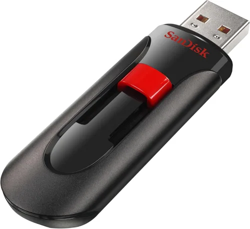 Miniatura 2 de SanDisk - Unidad flash USB 2.0 Cruzer Glide de 128 GB SDCZ600-128G-G35