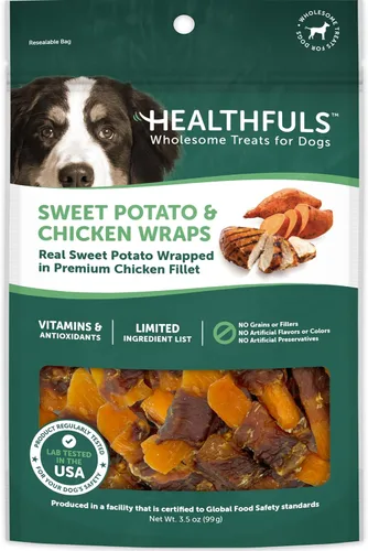 Healthfuls Golosinas envueltas en pollo, 3.5 onzas