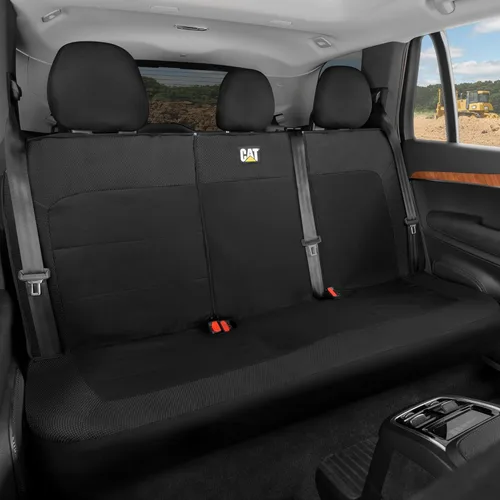 Miniatura 13 de Fundas de asiento para coches, camiones y SUV Cat MeshFlex – Fundas de asiento grises para asientos delanteros, protectores de asiento de camión