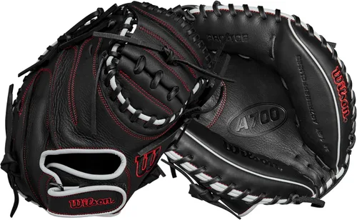 Miniatura 12 de Wilson A700 Baseball Gloves + Mitts Right + Left Hand Throw Multiple Styles Negro/Rubio/Blanco