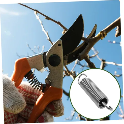 Miniatura 8 de Paquete de 10 resortes de podadora de acero inoxidable de 2.75 x 0.59 pulgadas, para tijeras de podar al aire libre, resorte de corte de rama alta