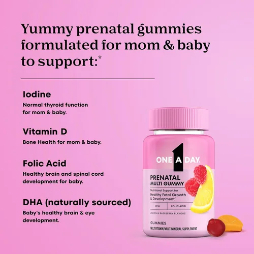 Miniatura 3 de One a Day Gomitas prenatales para mujer, 1, 1