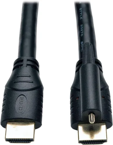 Miniatura 4 de TRIPP LITE Cable HDMI 4K serie Eaton de 10 pies con conector de bloqueo para evitar desconexiones, 4K @30Hz o 1080p @60Hz, contactos dorados