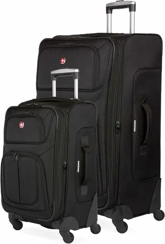 Miniatura 17 de SwissGear - Equipaje suave expandible Sion con ruedas, Negro