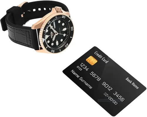 Miniatura 5 de Seiko 5 SRPD76K1 Reloj para hombre automático acero, Negro -, Deportivo
