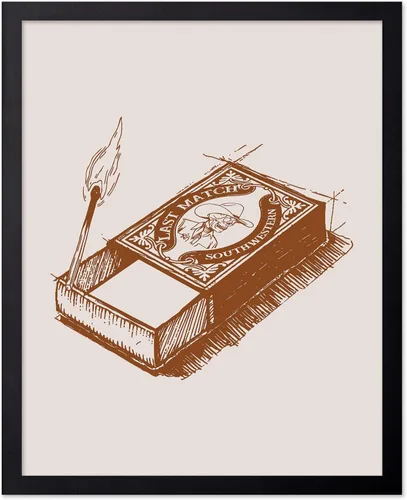 Miniatura 75 de Poster Master Póster de You've Yeed Your Last Haw - Impresión retro de vaquero marrón - Arte occidental - Arte moderno - Arte del salvaje oeste