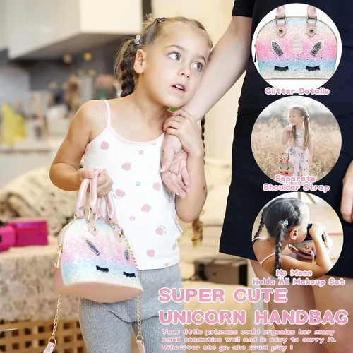 Miniatura 6 de Juegos de maquillaje para niñas - Juegos de maquillaje para niñas de 5 a 8 años, Maquillaje para niñas, Kit de maquillaje de juego, los mejores
