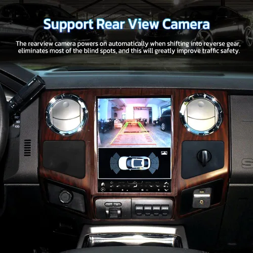 Miniatura 6 de aoonav Unidad principal Android de 12.1 pulgadas para Ford F250 F350 2008 2009 2010 Radio estéreo de coche navegación GPS Carplay reproductor