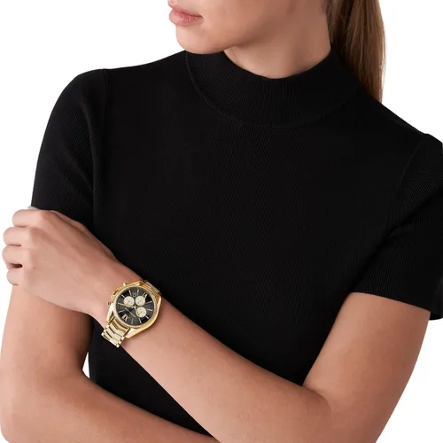 Miniatura 4 de Michael Kors Whitney - Reloj de acero inoxidable con detalles ostentosos