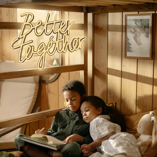 Miniatura 6 de Letrero de neón Better Together, letrero de luz LED de neón ajustable con fondo alimentado por USB, luz colgante para boda, bar, cumpleaños
